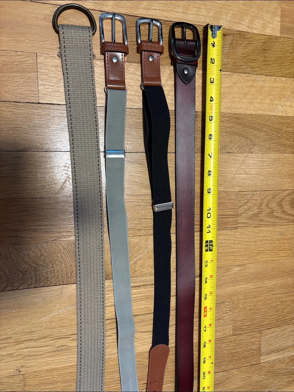4 Child size belts